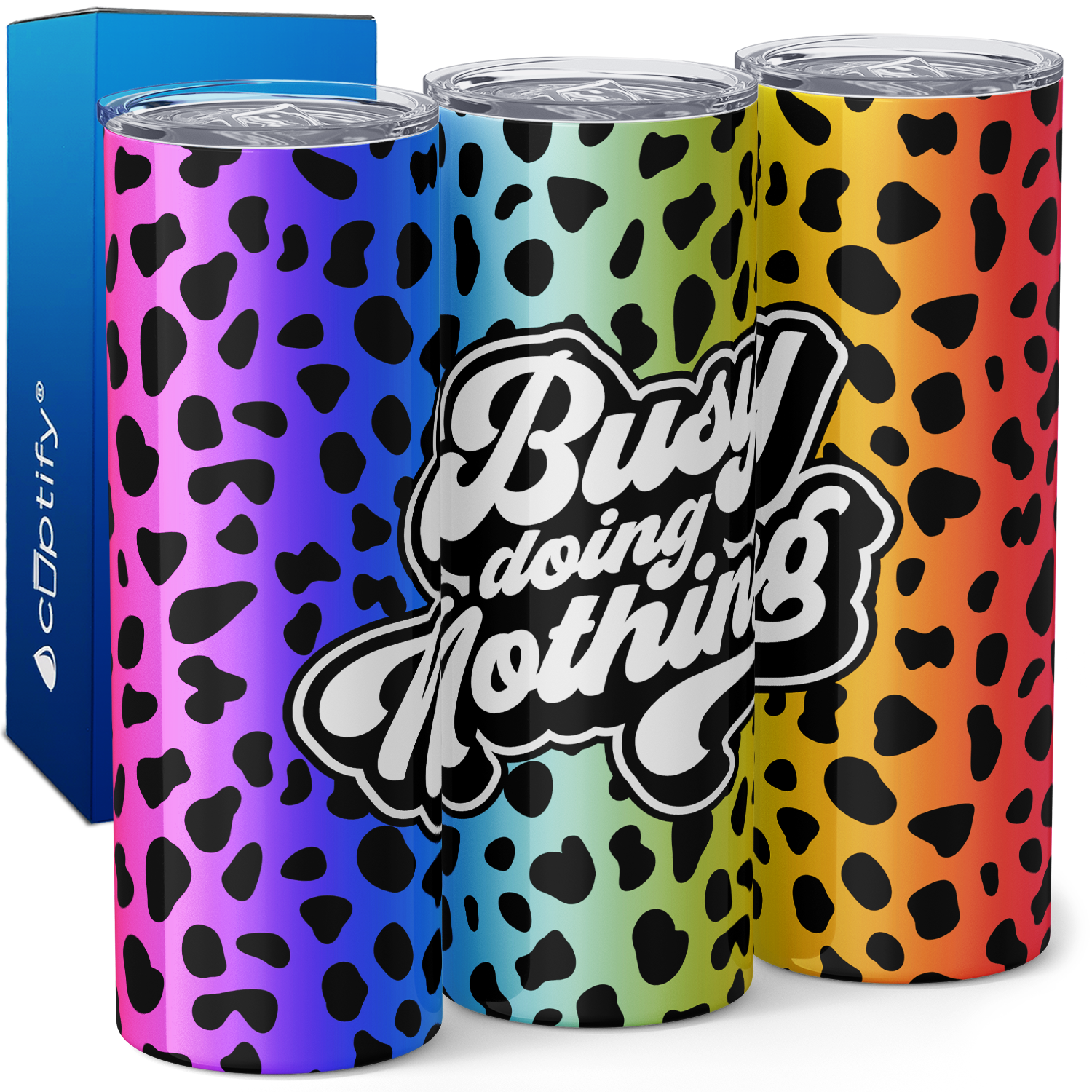 Busy Doing Nothing 20oz Skinny Tumbler