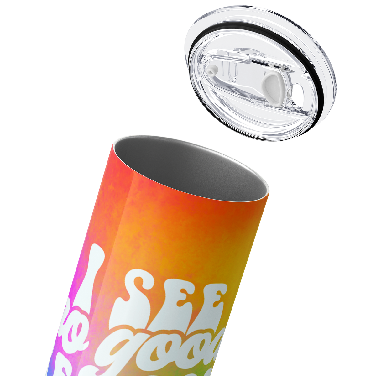 I See No Good Reason To Act My Age 20oz Skinny Tumbler