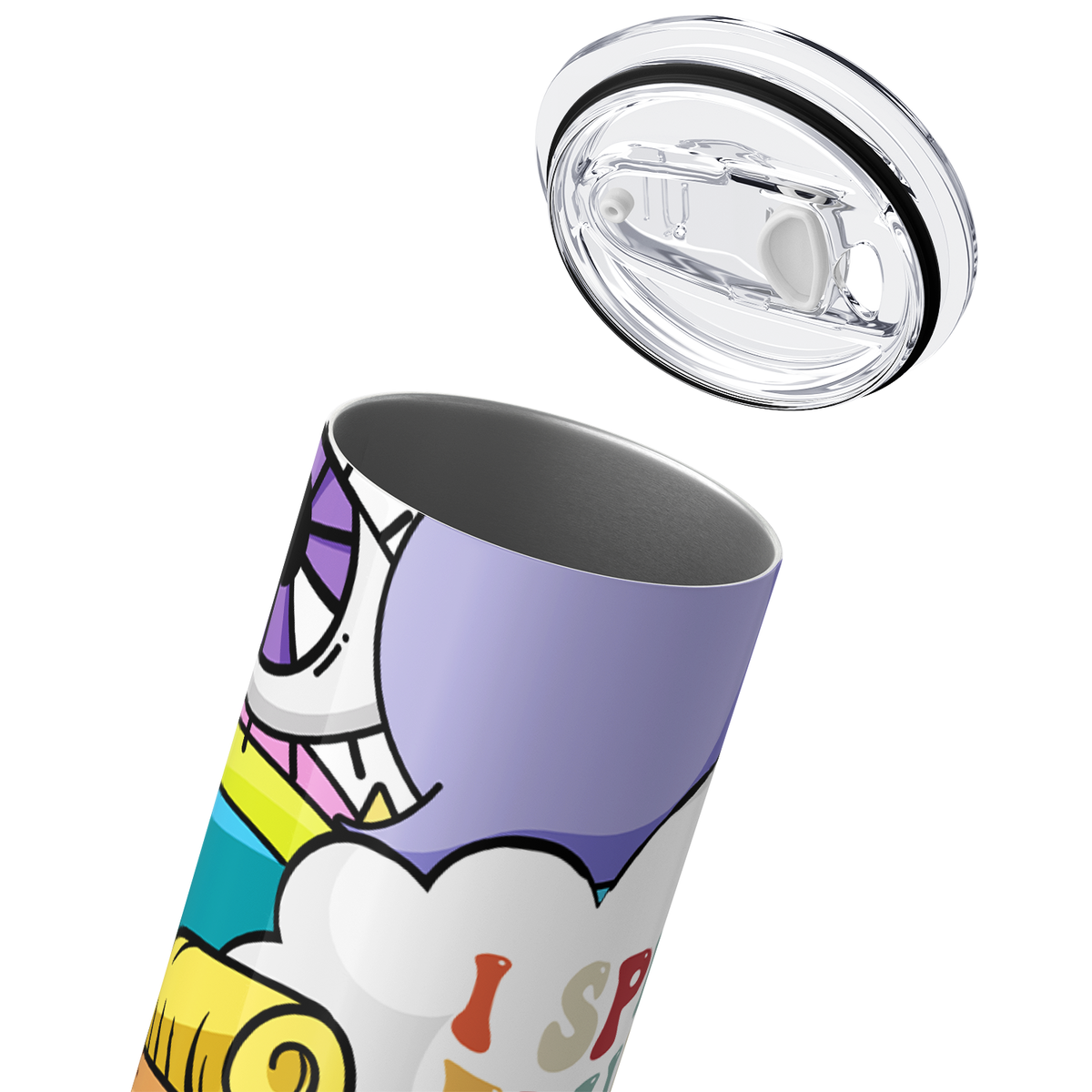 I Speak Fluent Sarcasm Comics 20oz Skinny Tumbler