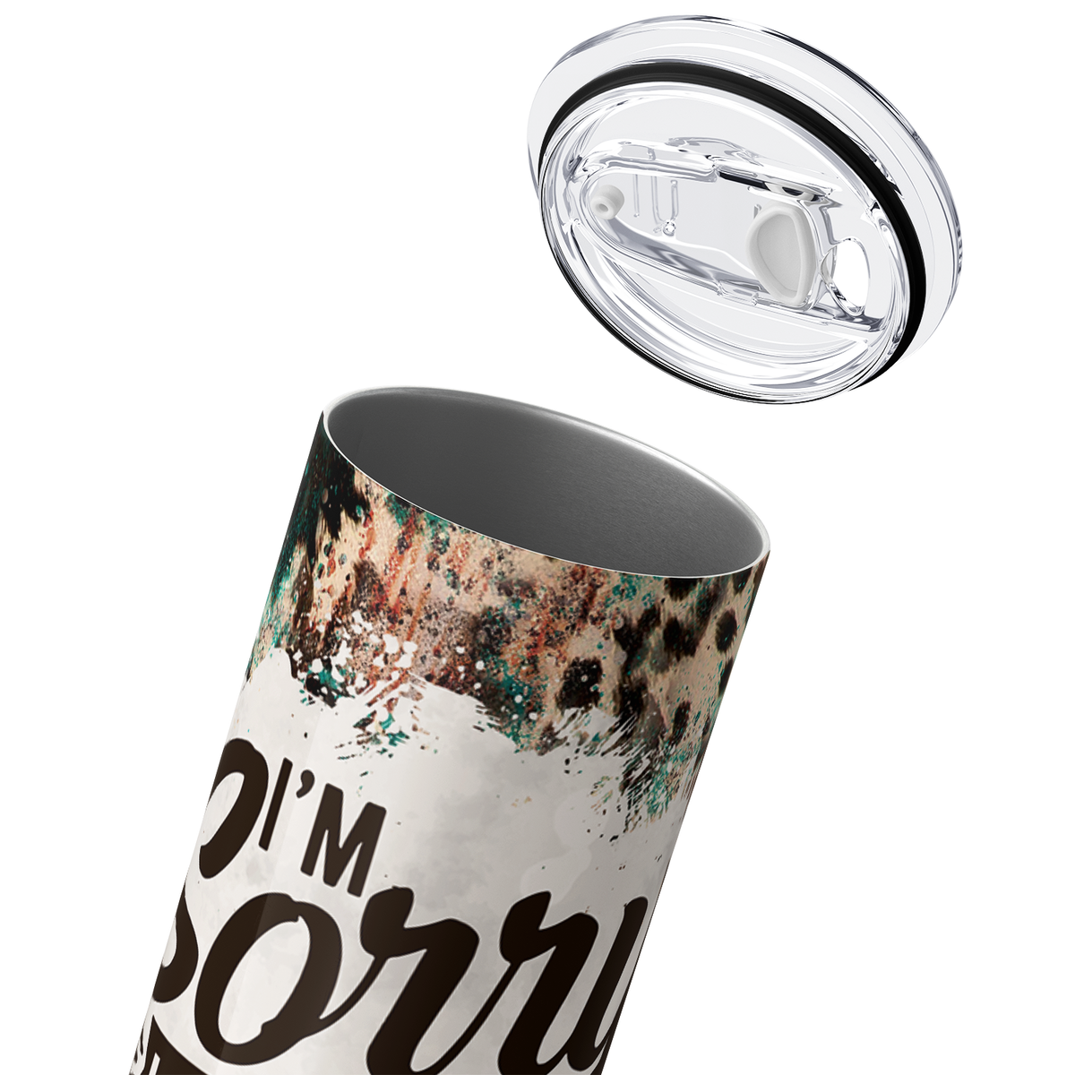 I'm Sorry I Offended You With My Common Sense 20oz Skinny Tumbler