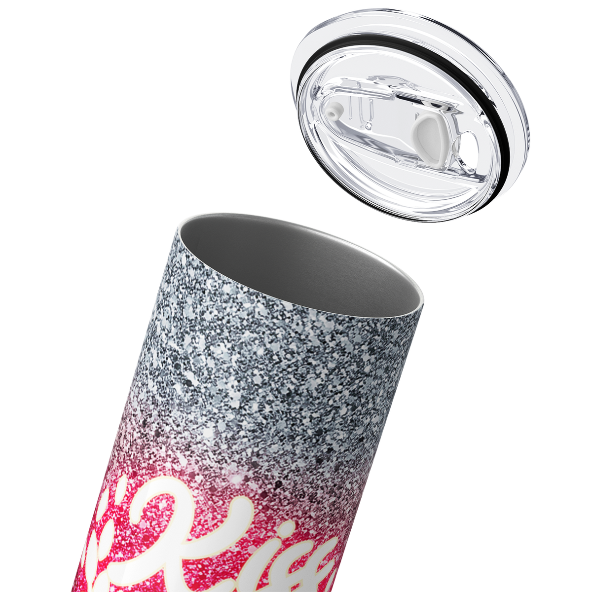 Kiss My Sass 20oz Skinny Tumbler