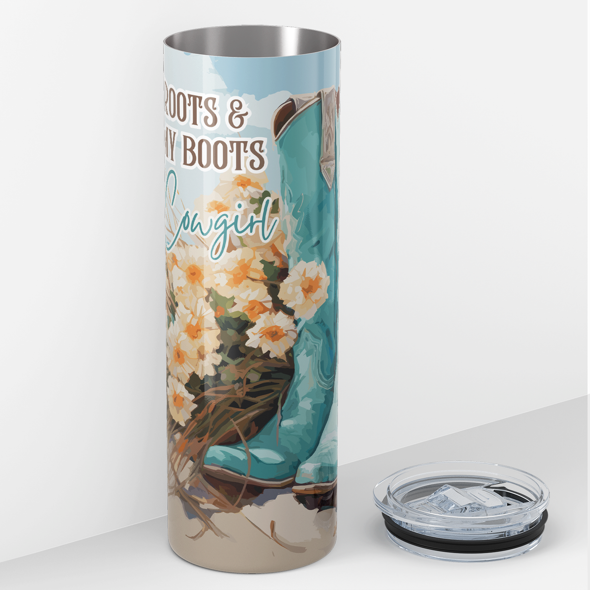 Coastal Cowgirl 20oz Skinny Tumbler