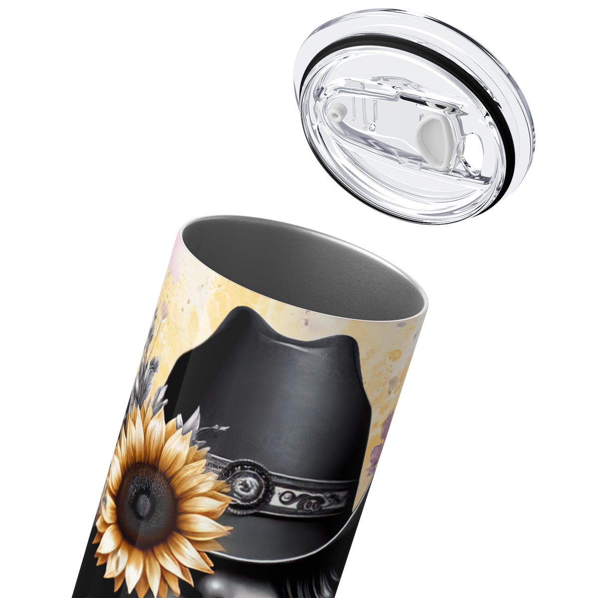 Cowgirl Can't Be Tamed 20oz Skinny Tumbler