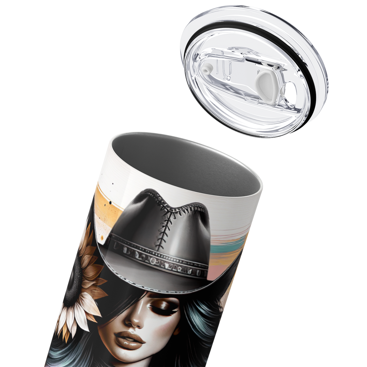 Cowgirl Sweet Southern Mess 20oz Skinny Tumbler