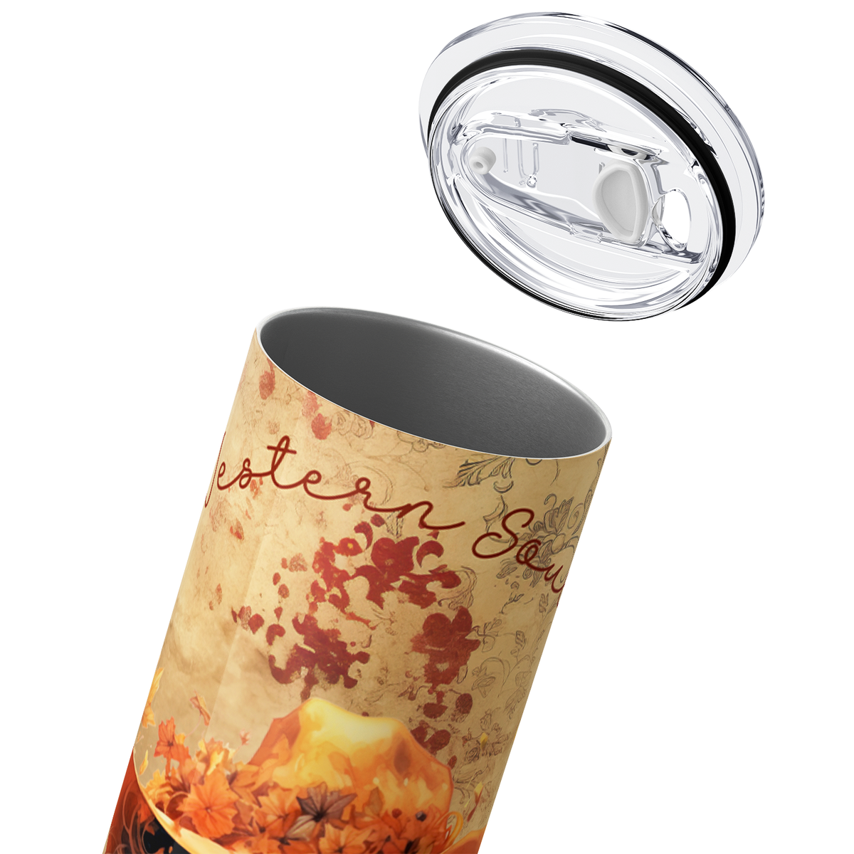 Yeehaw Cowgirl Western Soul 20oz Skinny Tumbler