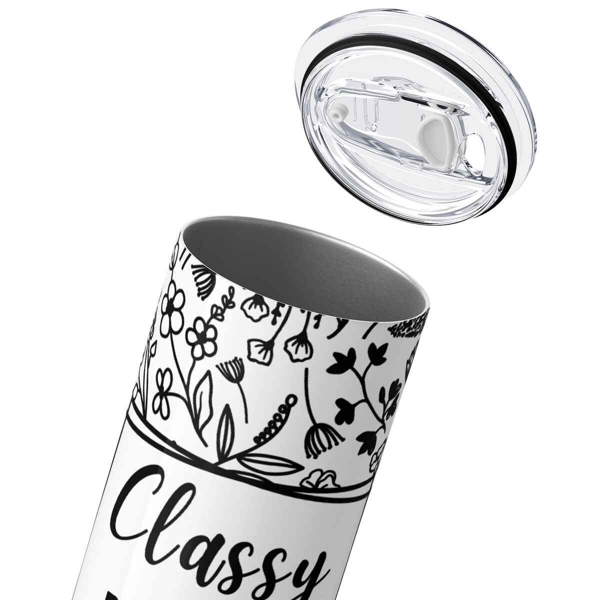 Classy But I Cuss a Little 20oz Skinny Tumbler