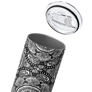Cuss Words Mandala 20oz Skinny Tumbler