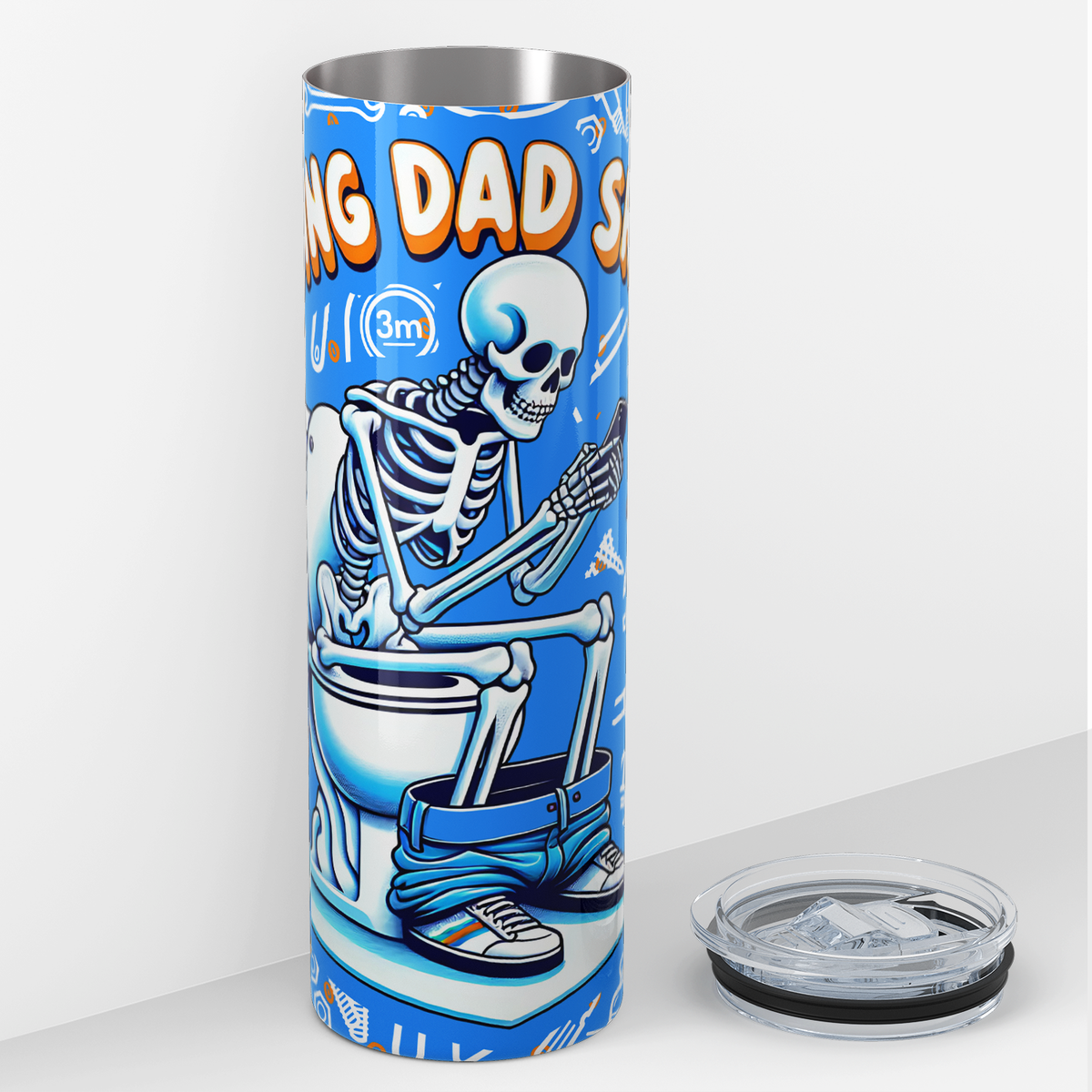 Doing Dad Shit 20oz Skinny Tumbler