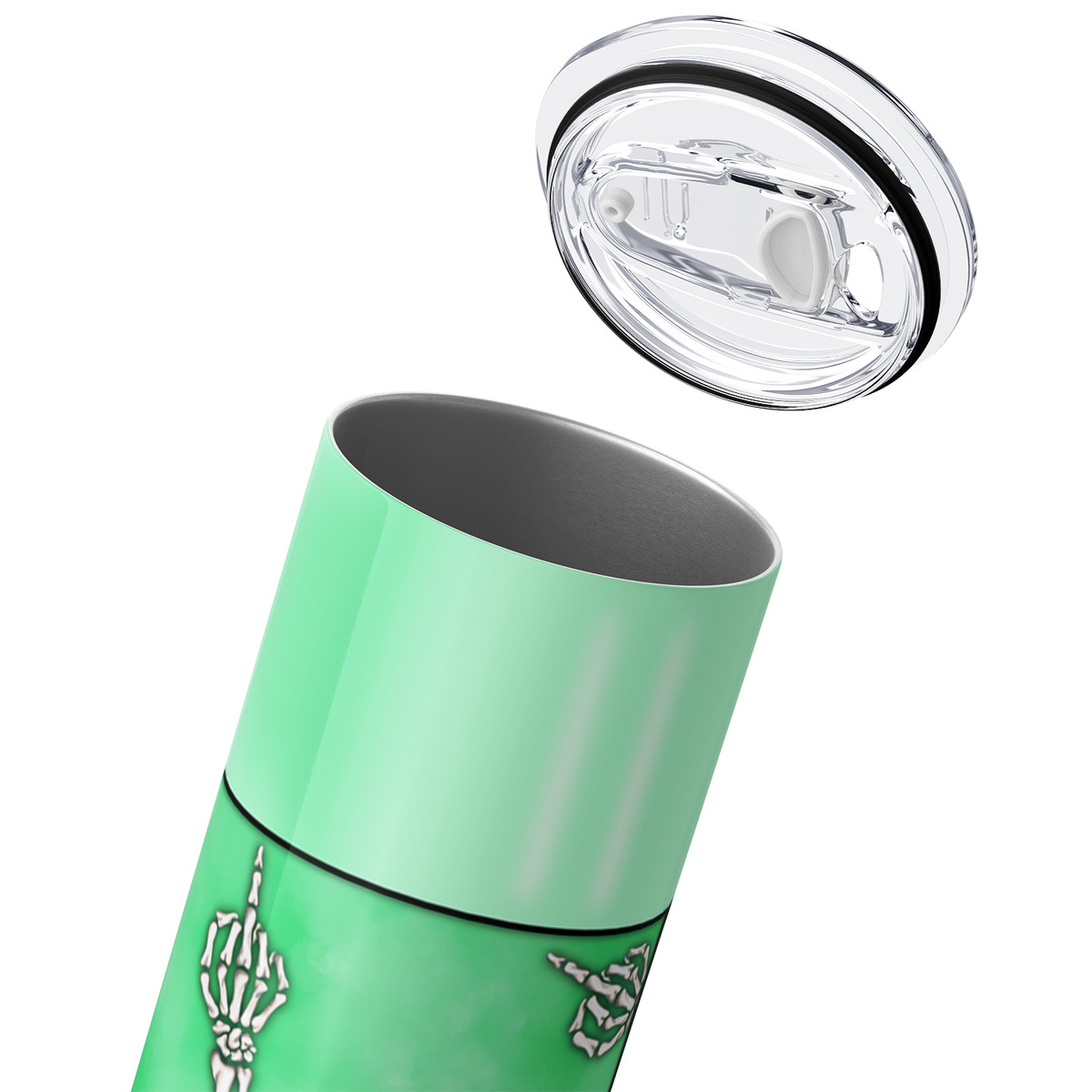 Green F-Balm 20oz Skinny Tumbler