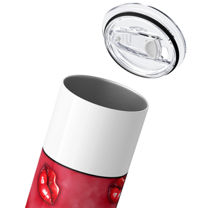 Pucker Up 20oz Skinny Tumbler