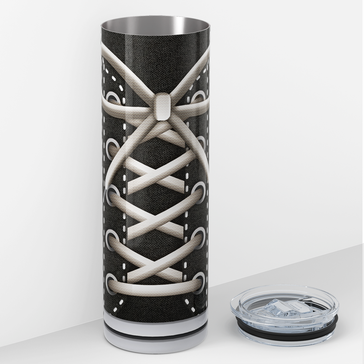 Black Sneakers 20oz Skinny Tumbler