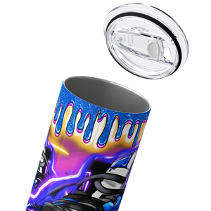 Dripping Sneakers Blue 20oz Skinny Tumbler