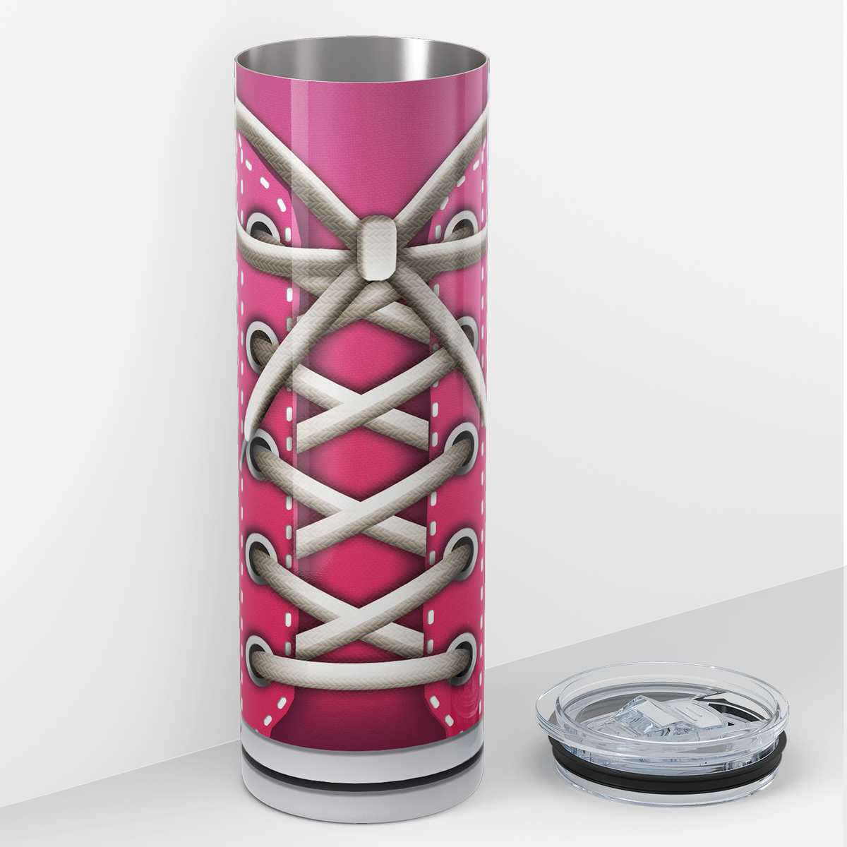 Pink Sneakers 20oz Skinny Tumbler