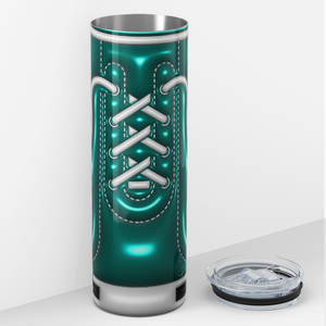 Seafoam Inflated Star Shoes 20oz Skinny Tumbler