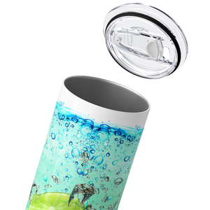 Lime and Orange Cocktail 20oz Skinny Tumbler