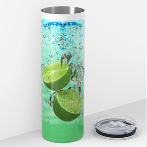 Lime and Orange Cocktail 20oz Skinny Tumbler