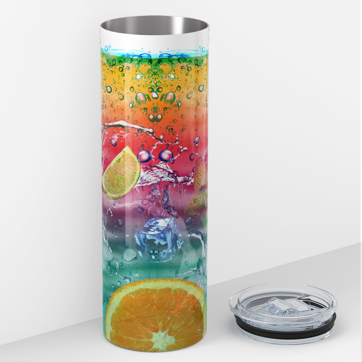 Orange Lime Cocktail 20oz Skinny Tumbler
