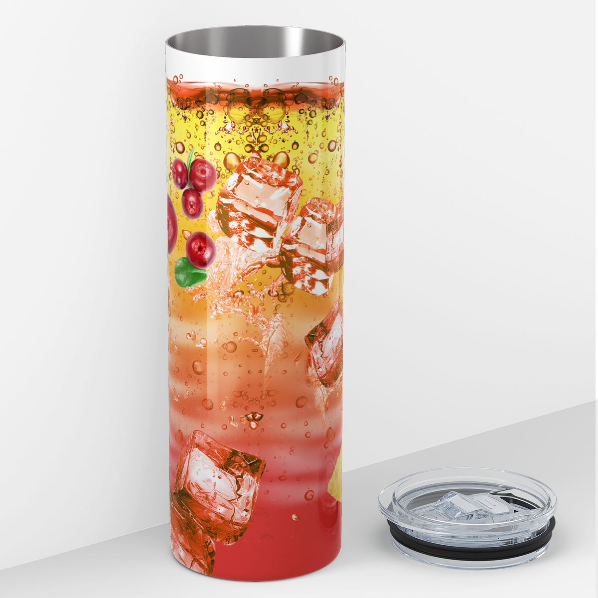 Pineapple Berry Cocktail 20oz Skinny Tumbler