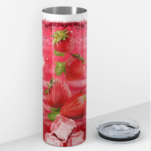 Strawberry Cocktail 20oz Skinny Tumbler