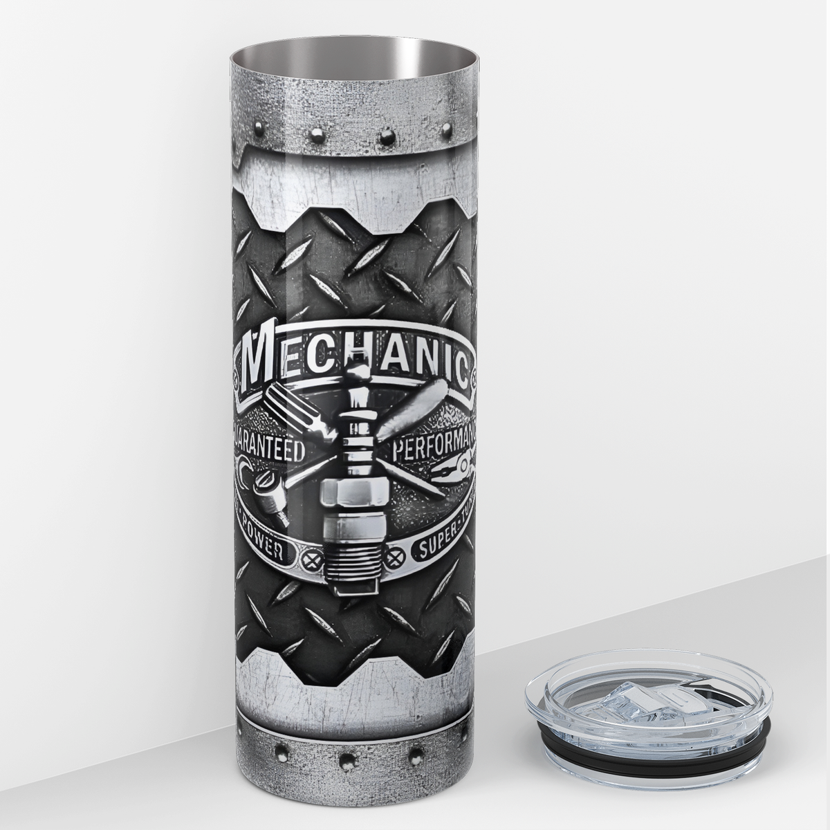 Mechanic Guaranteed Performance 20oz Skinny Tumbler
