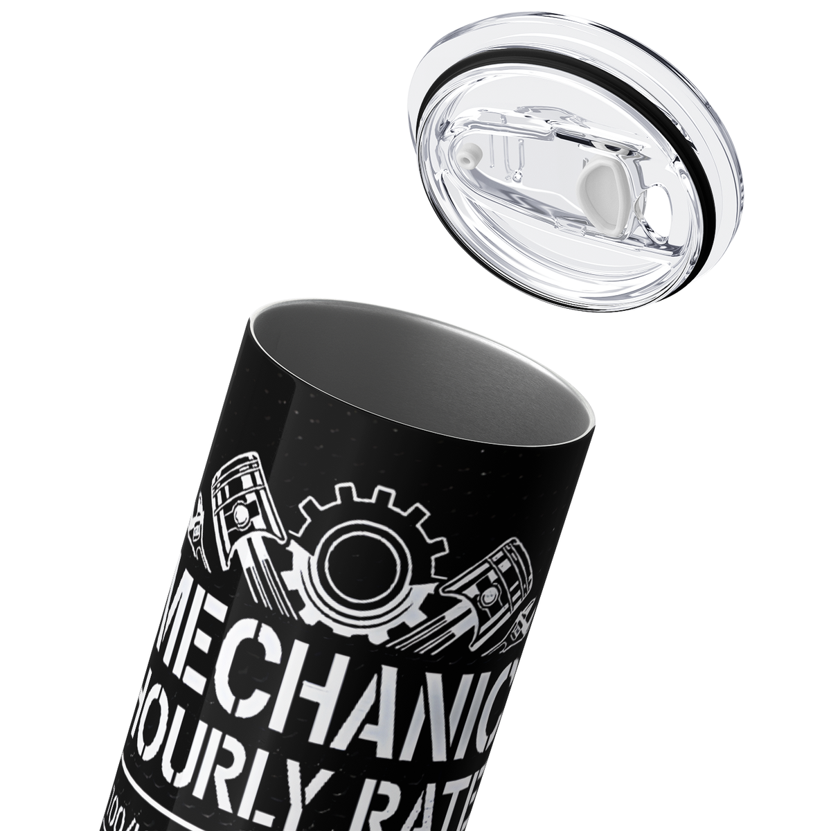 Mechanic Hourly Rate 20oz Skinny Tumbler