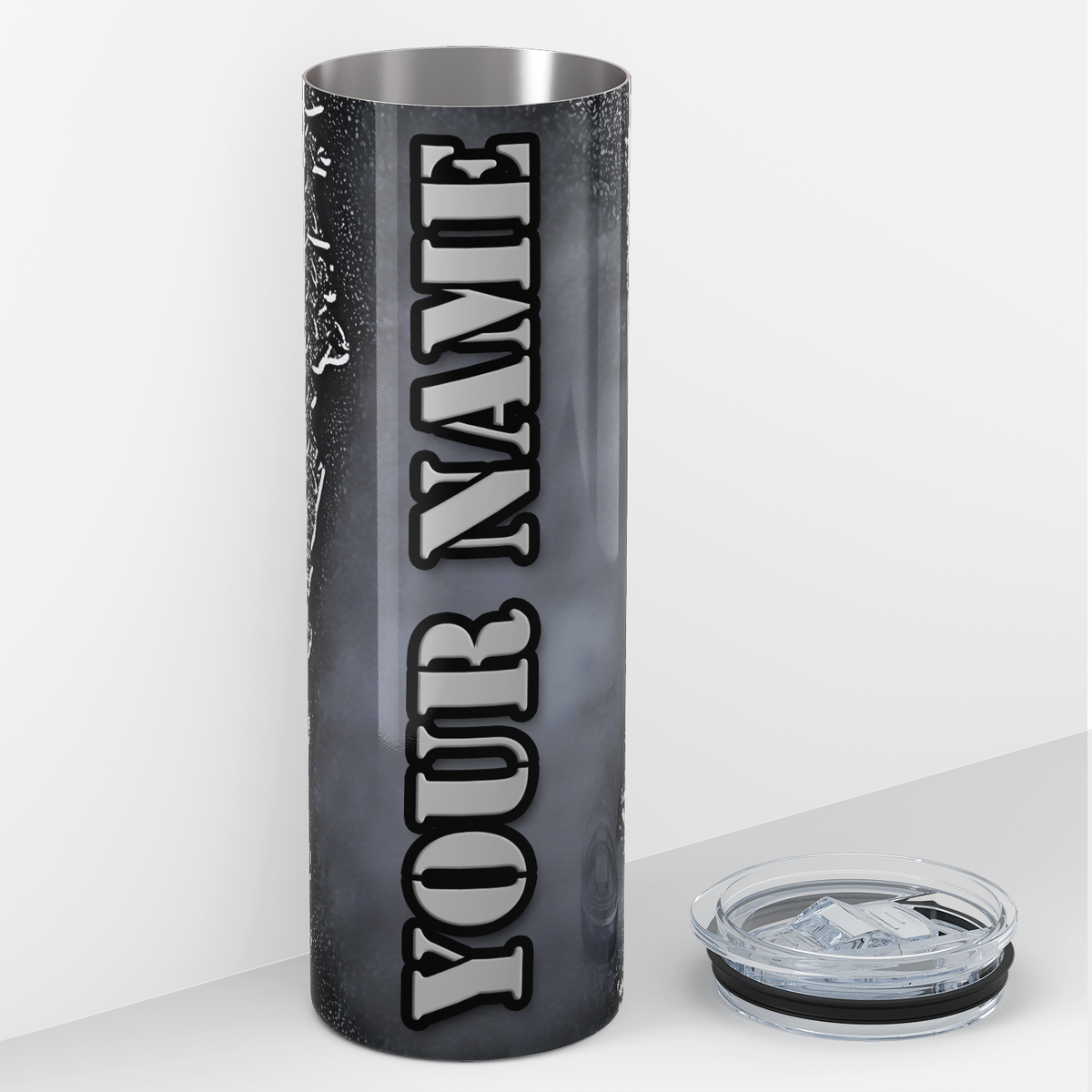 Personalized Mechanic 20oz Skinny Tumbler