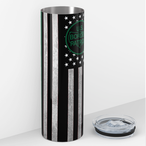 US Border Patrol 20oz Skinny Tumbler