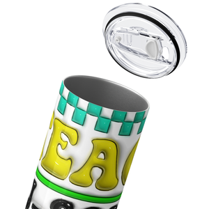 I Teach Au-Some Students 20oz Skinny Tumbler