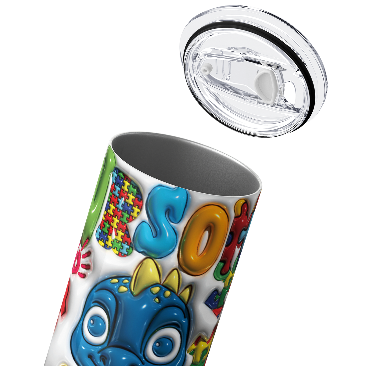 Rawrsomely Different 20oz Skinny Tumbler