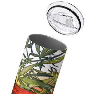 Cannabis Orange 20oz Skinny Tumbler