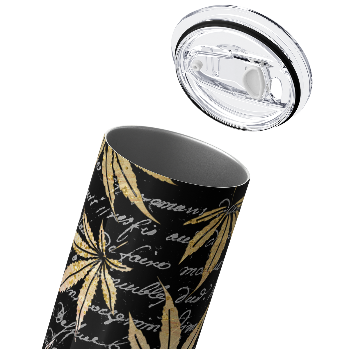 Weed Script Art 20oz Skinny Tumbler