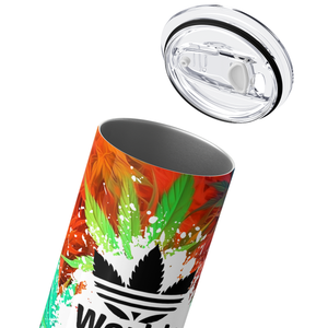 Cannabis World's Dopest Dad 20oz Skinny Tumbler