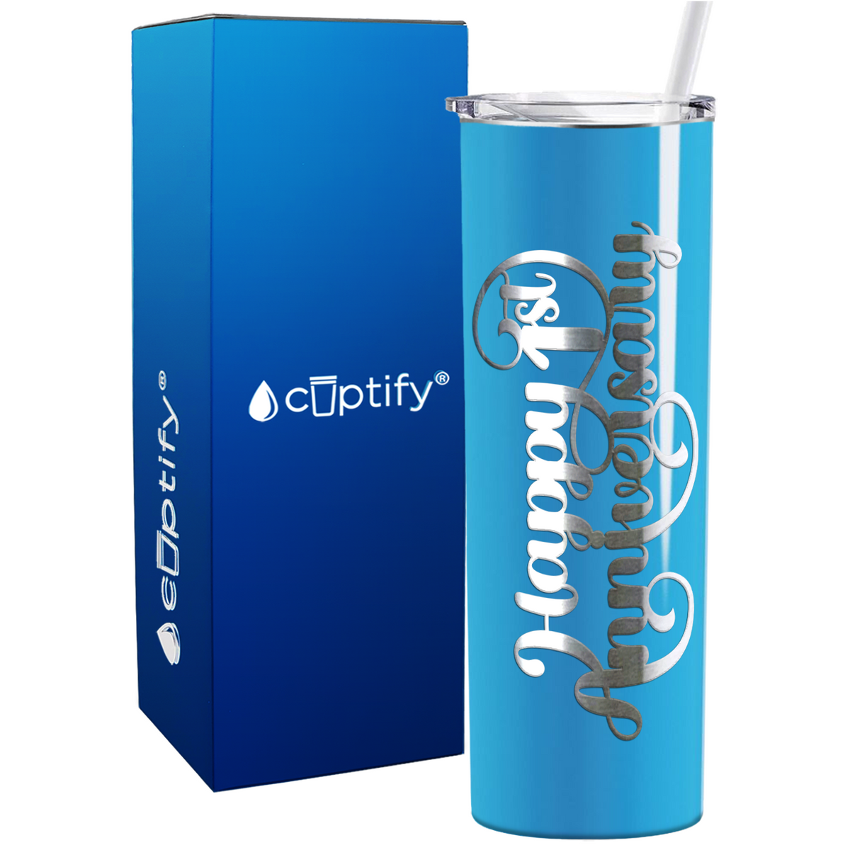 anniversary skinny tumbler