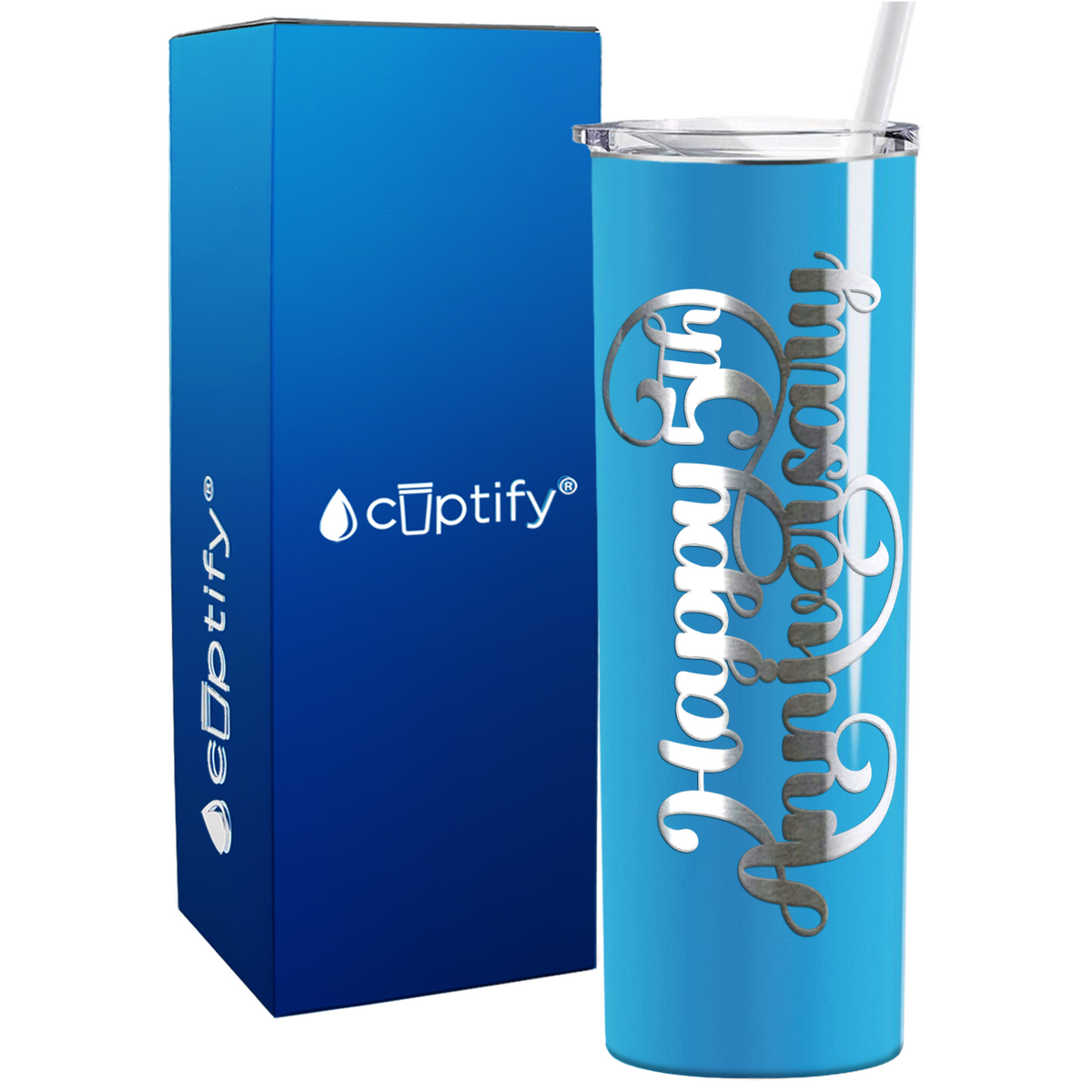 anniversary skinny tumbler