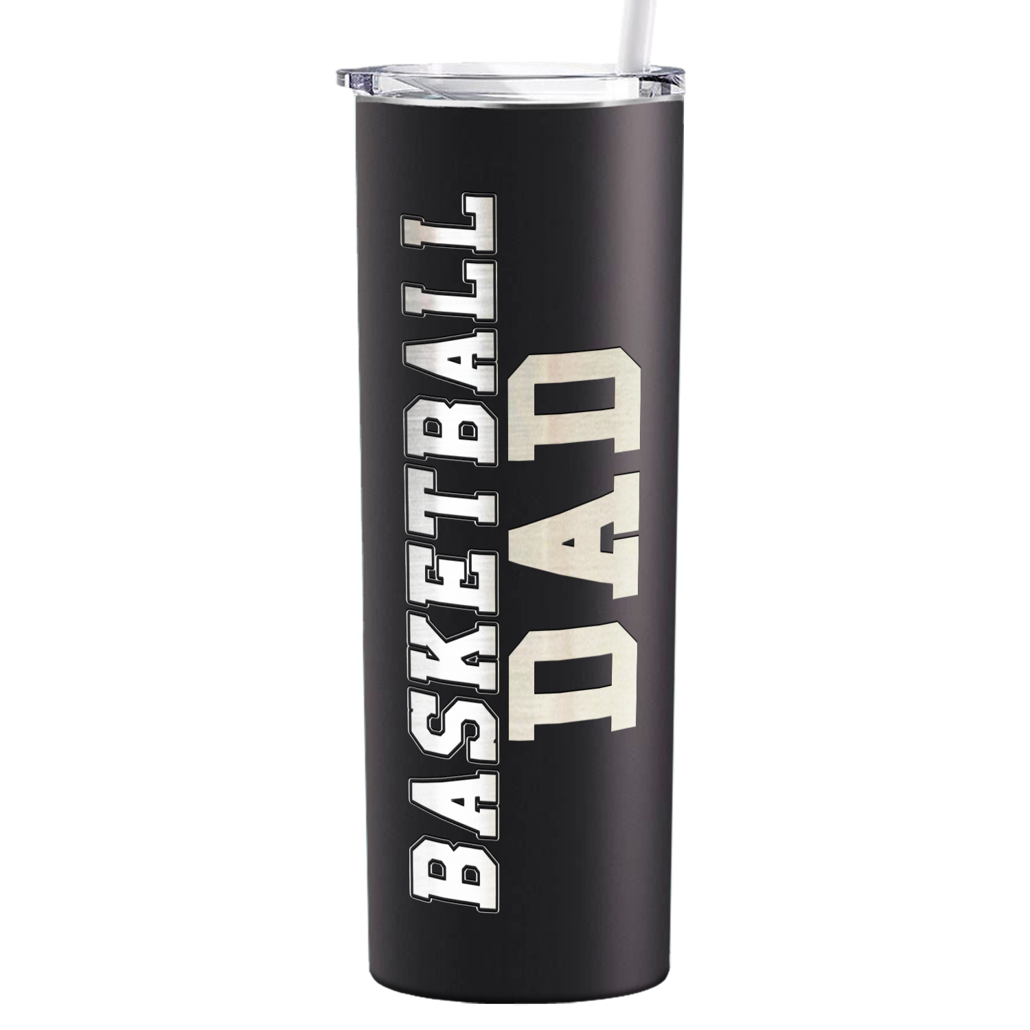Basketball Dad on 20oz Skinny Tumbler