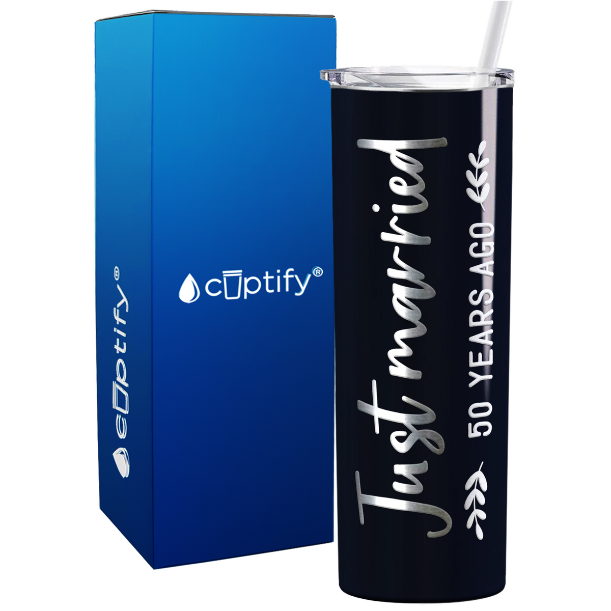 anniversary skinny tumbler