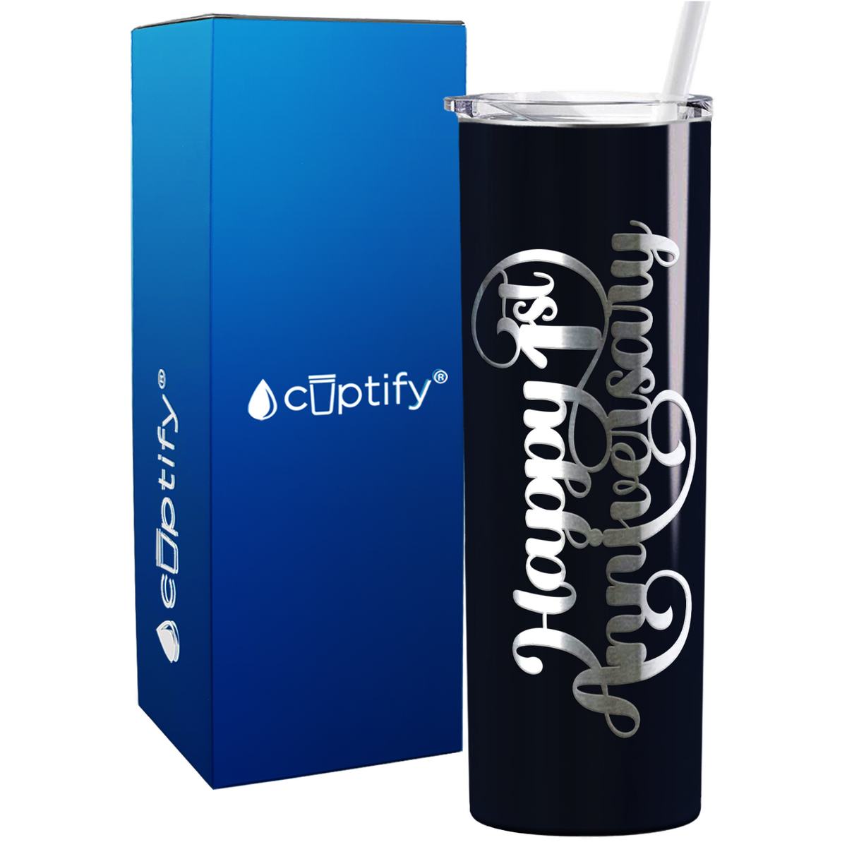 anniversary skinny tumbler