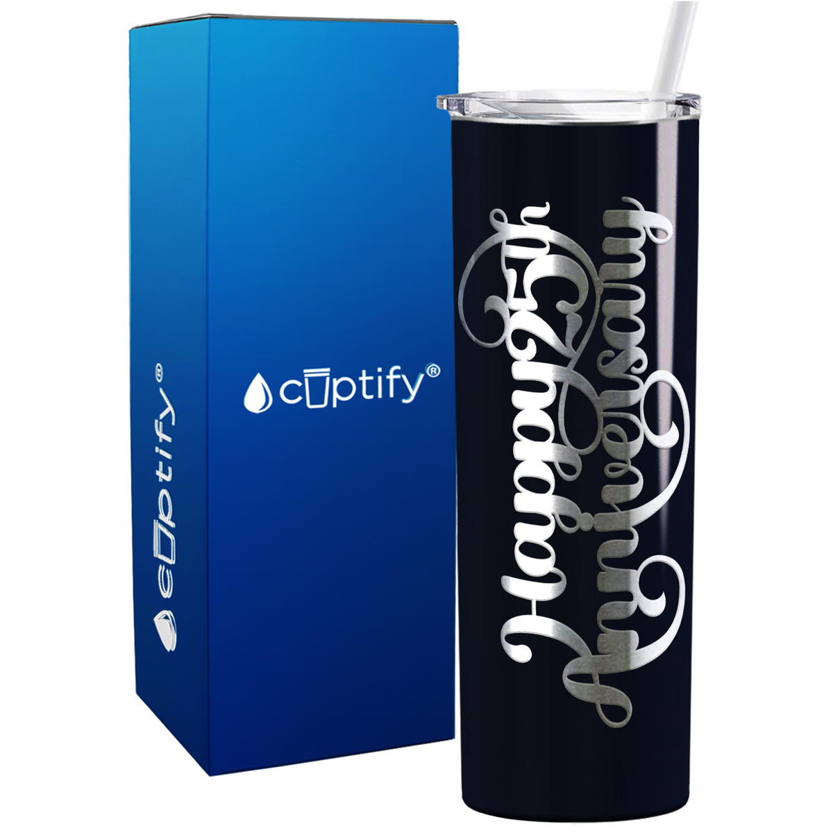 anniversary skinny tumbler