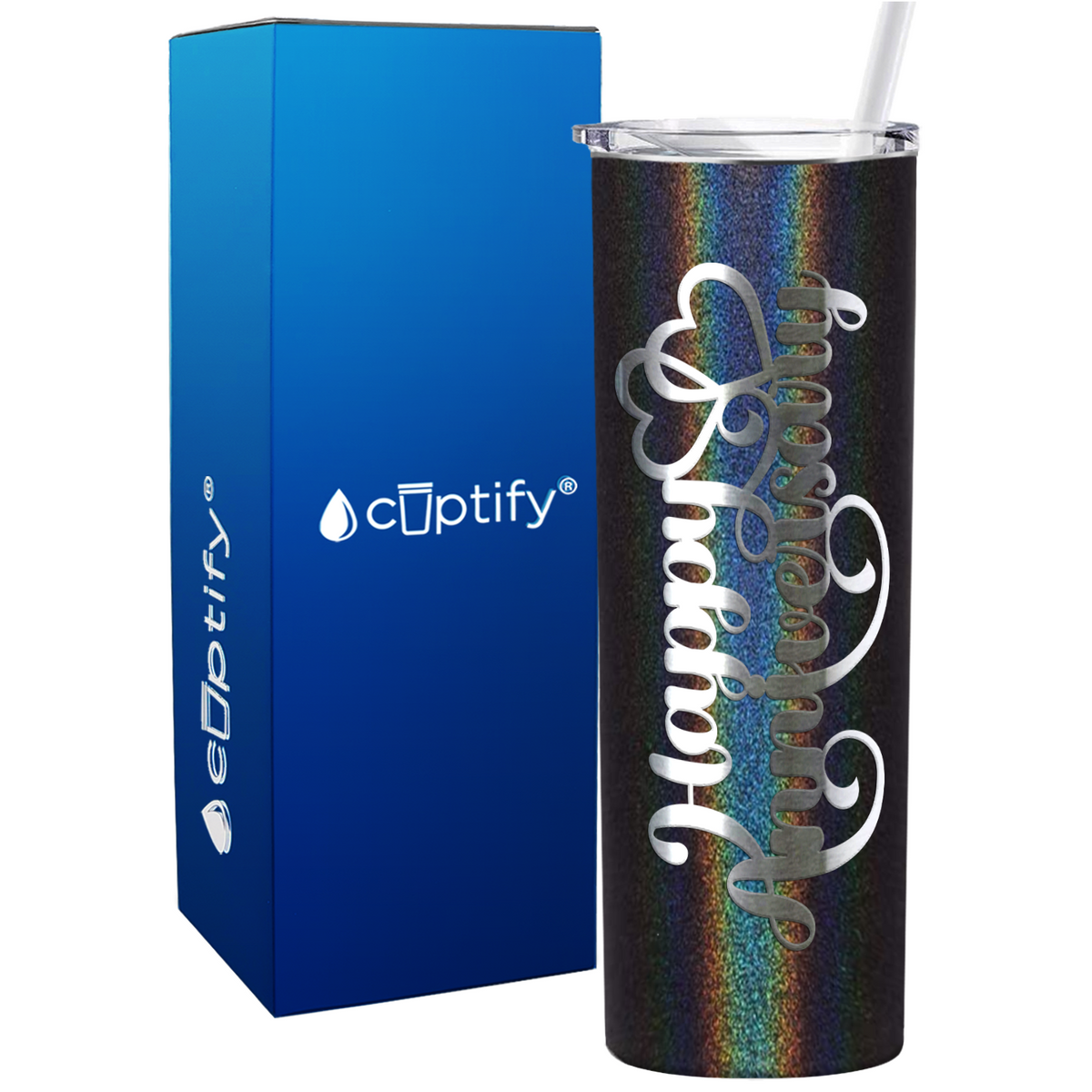 anniversary skinny tumbler