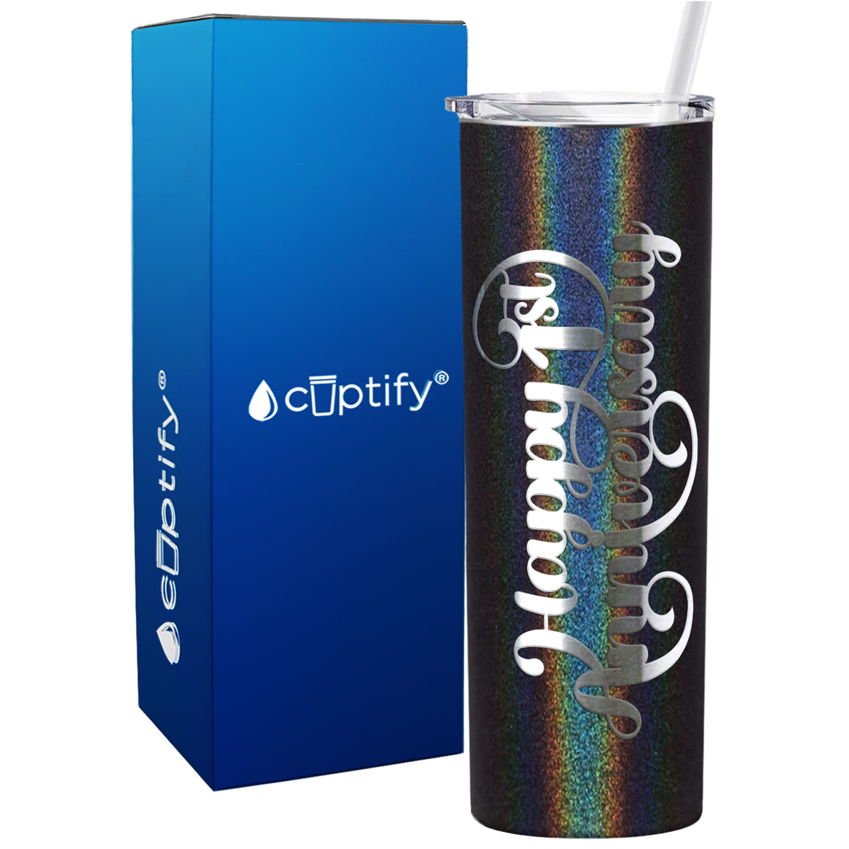 anniversary skinny tumbler