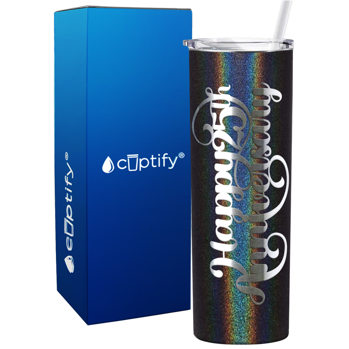 anniversary skinny tumbler