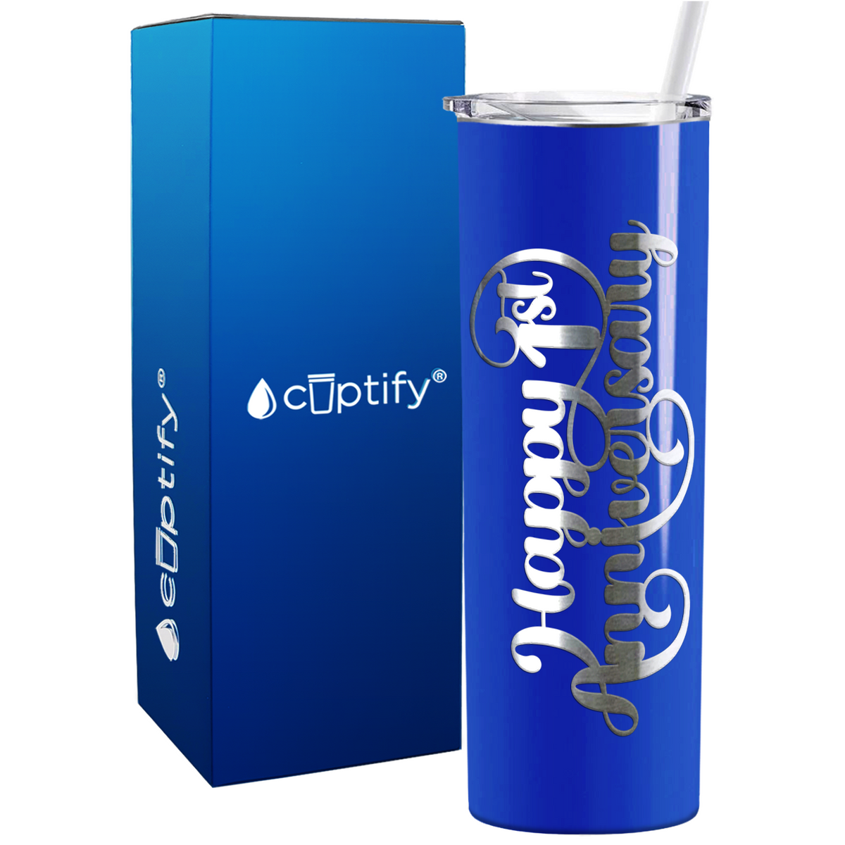 anniversary skinny tumbler