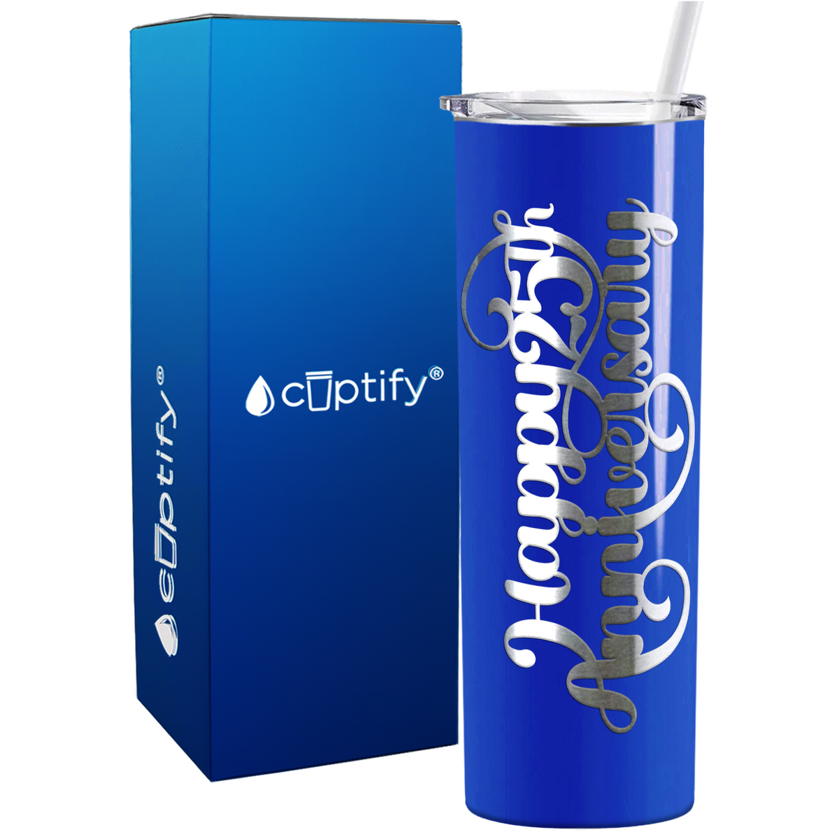 anniversary skinny tumbler