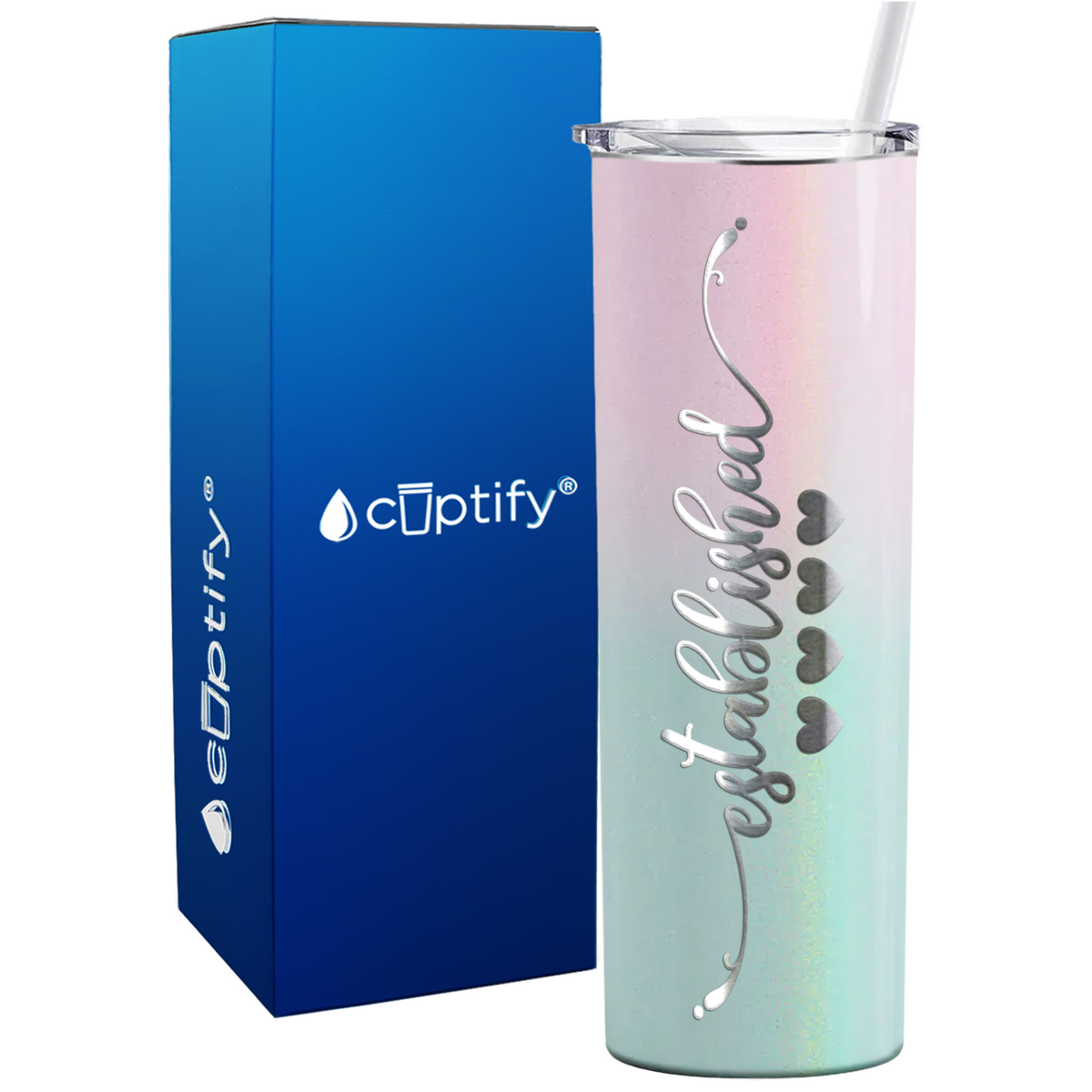 anniversary skinny tumbler