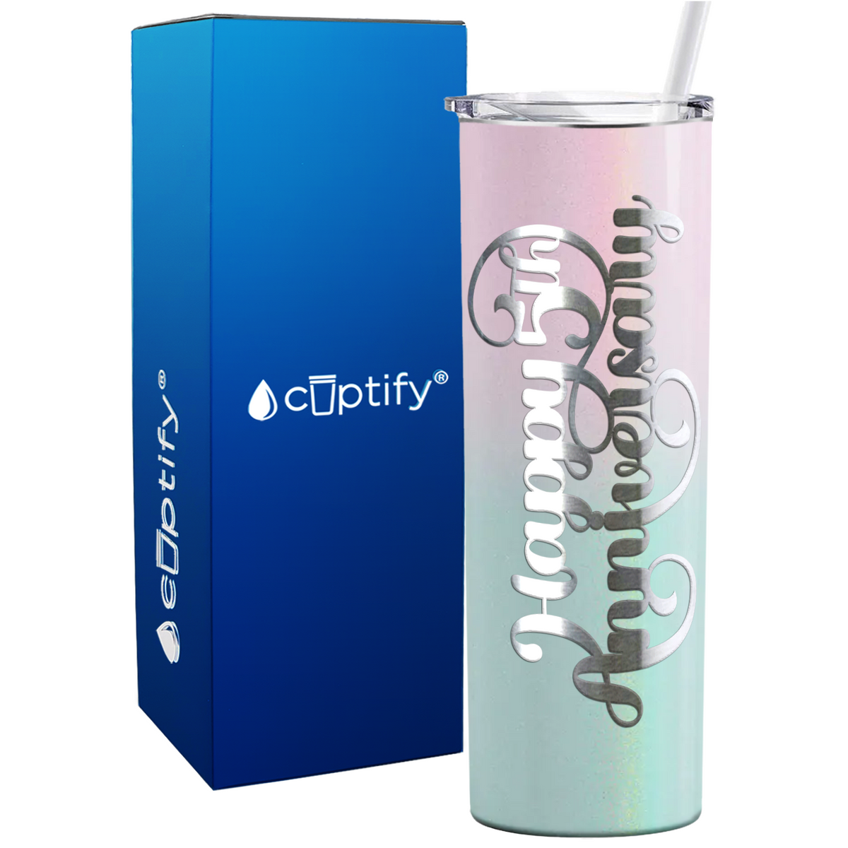 anniversary skinny tumbler