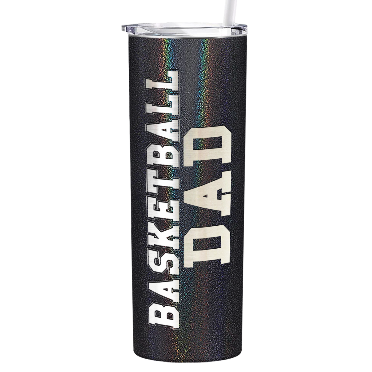 Basketball Dad on 20oz Skinny Tumbler