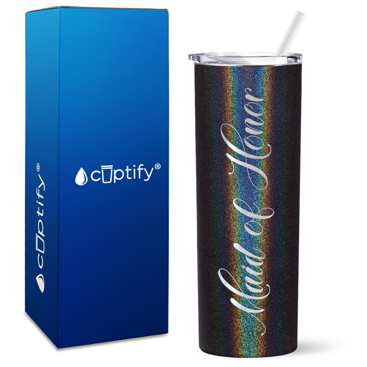 Maid of Honor on 20oz Skinny Tumbler