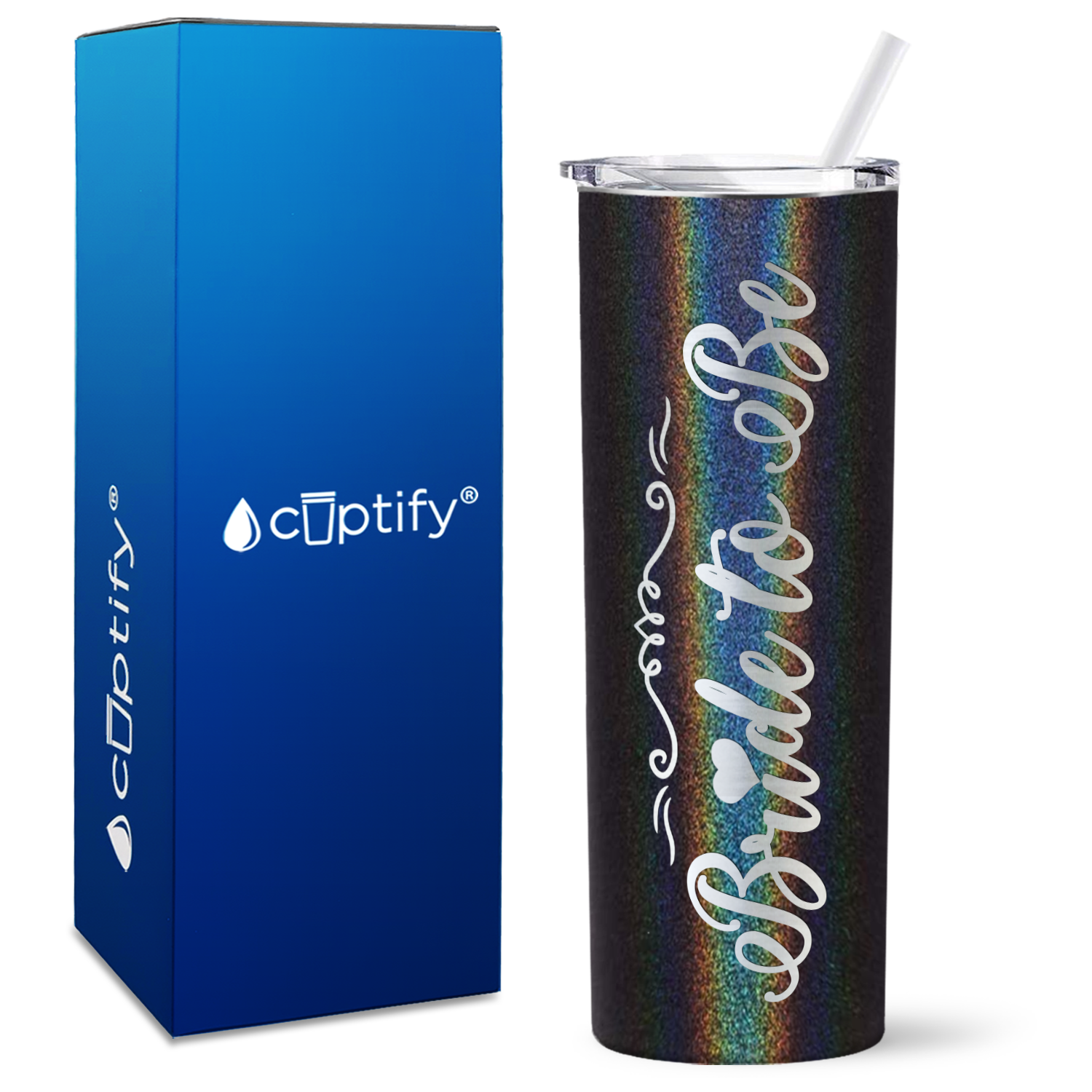 Bride To Be Decorative on 20oz Skinny Tumbler