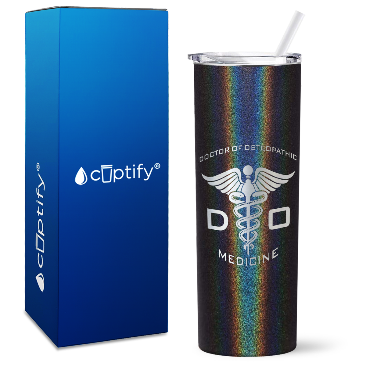 DO Doctor of Osteopathic on 20oz Skinny Tumbler