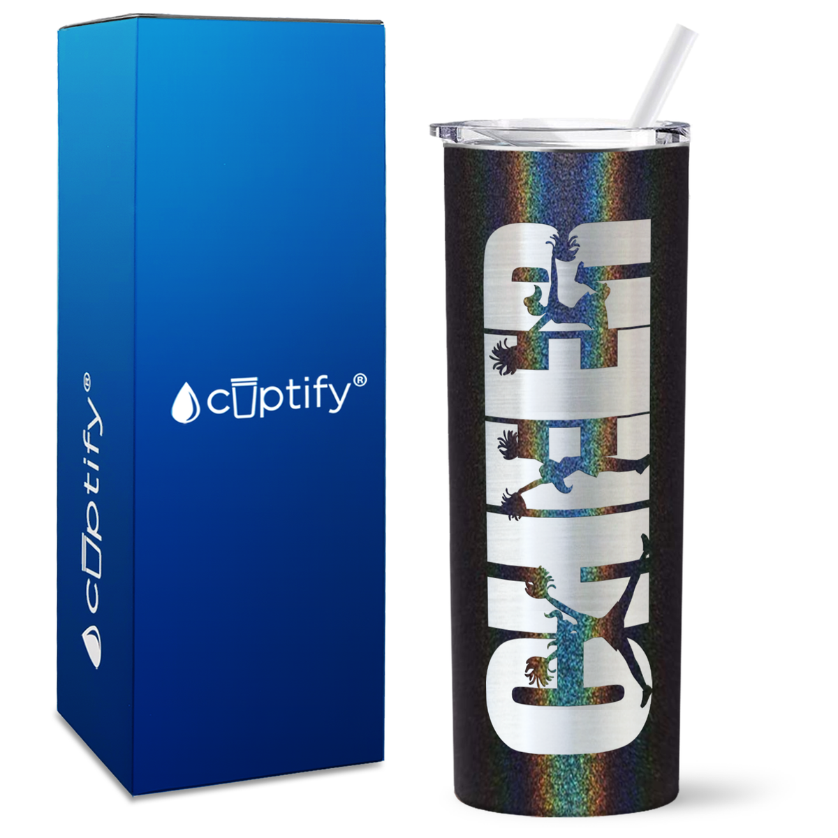 Cheer Leaders on 20oz Skinny Tumbler